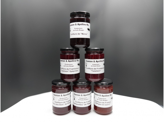 Confiture de Fraises "Allégée en sucre"