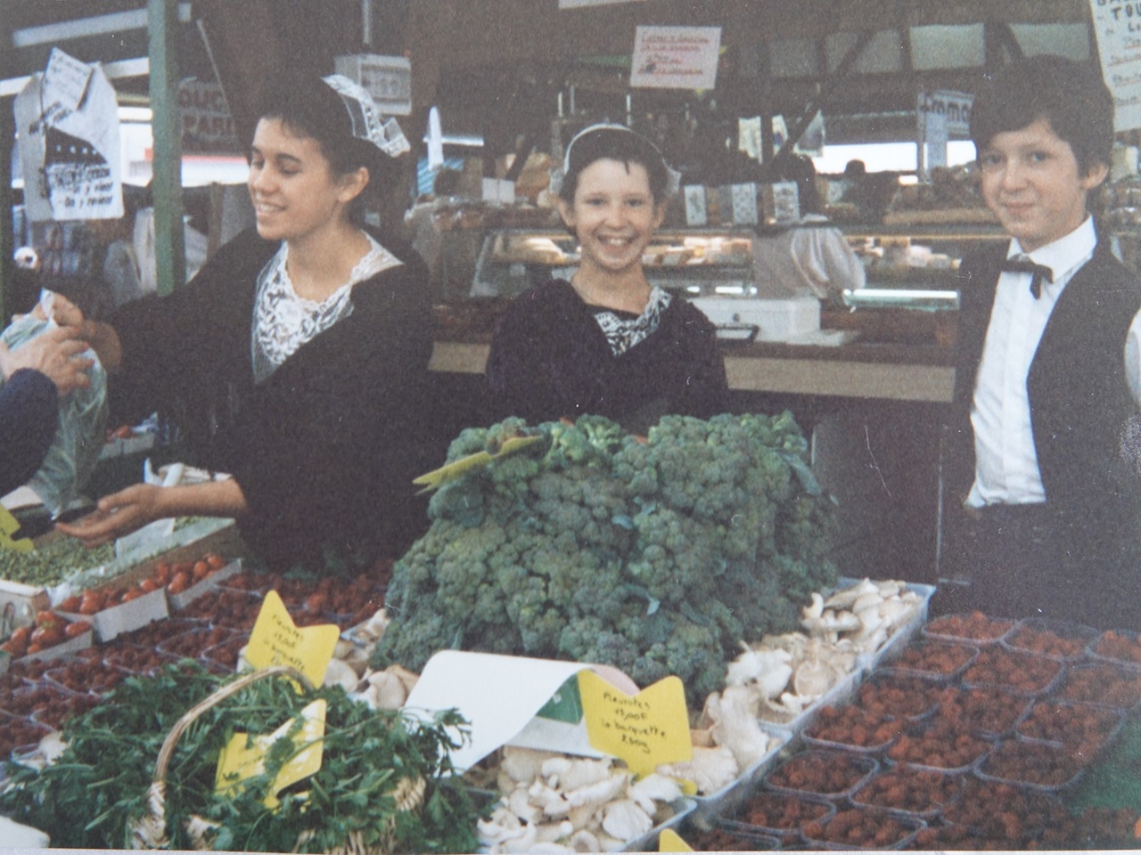 Damien & Apolline, au marché du Pouliguen